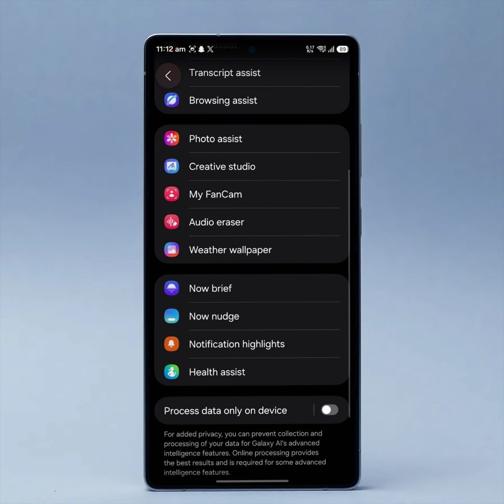 Galaxy Z Fold 7 One UI 9